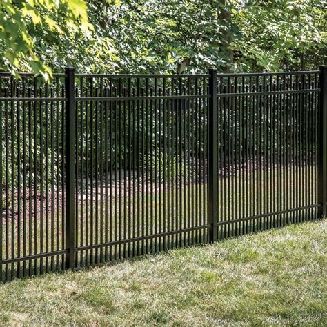 black metal house fence|black metal fencing 4 ft.